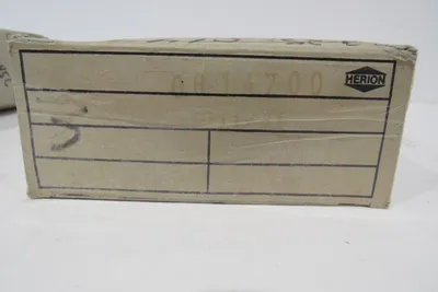 NEW HERION 08147 00 VALVE 0814700