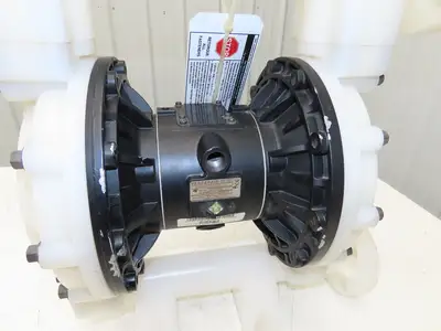 Verderair VA40KA Pneumatic Double Diaphragm Air Pump 1-1/2" Kynar 379LPM 120PSI