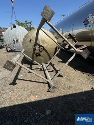 USED Precision 1,200 Gal Precision Stainless Reactor, 304 S/S, 50/150#