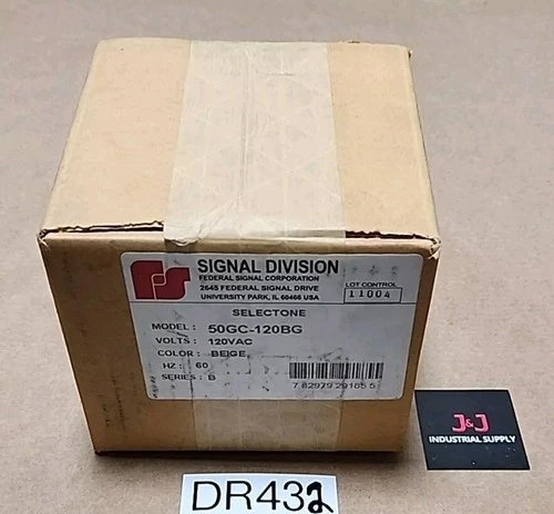 NEW Federal Signal 50GC-120BG