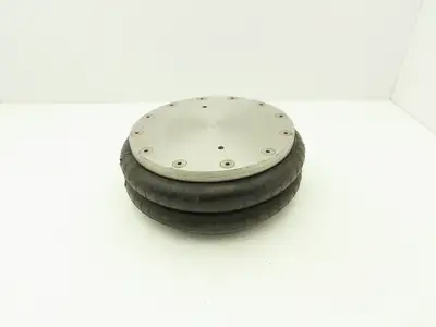 Firestone 22C Airide Airbag Double Convoluted Air Spring 12"OD 10.5" SS Plate