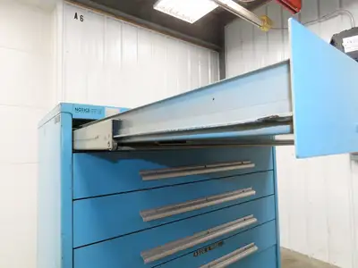 Nu-Era Modular Tool Storage Cabinet 9 Drawer 45x28x61" Vidmar Stanley Lista