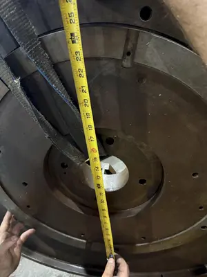 42” DIAMETER 4-JAW LATHE CHUCK WITH T-SLOTS: STOCK #21773