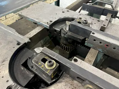 36" LUBOW DWB-2 DOUBLE END HORIZONTAL BENDER. STOCK # 0308822