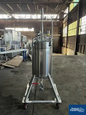 USED GS Stainless, Inc. 100 Liter GS Stainless Receiver Tank, S/S, 15#