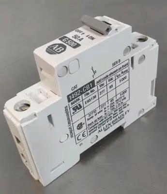 Allen-Bradley 1492-CB1-G500 SerB 50A Circuit Breaker loc4E28