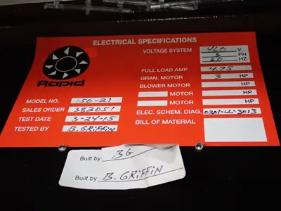 USED RAPID 15021