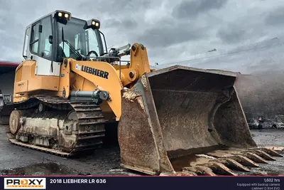 Used 2018 LIEBHERR LR 636 Compact Track Loaders New Jersey US | Proxy Equipment #1377922