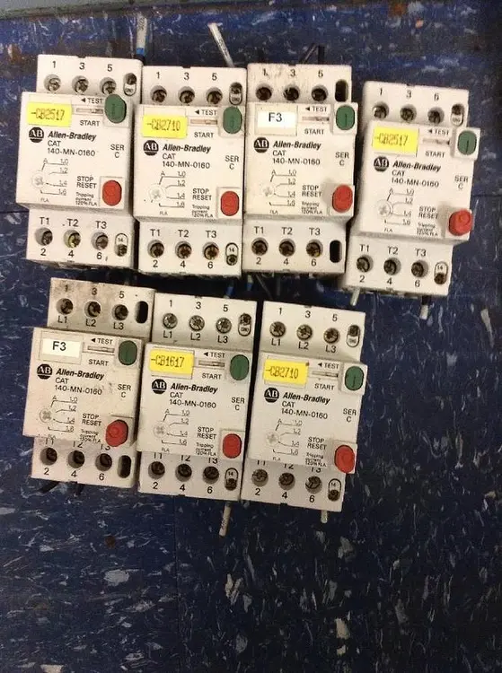 Used ALLEN BRADLEY 140-MN-0160 Miscellaneous Equipment (Electrical & Power) | Surplus Asset Holdings #1195119