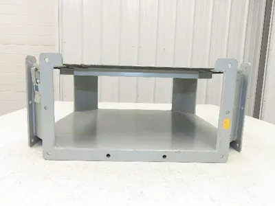 Hoffman F126LC Lay-In Wireway 12"x6" Cross Fitting Nema 12