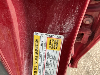 Used 2013 CHEVROLET MALIBU Cars Michigan US | Miedema Asset Management Group #1316041