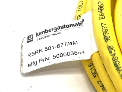 Used Lumberg Automation 500003844 Cable & Wire Michigan US | Maverick Industrial Sales #1393175