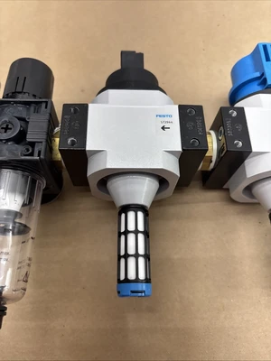 New Festo/burkert  Pneumatic Air Filter Assembly More Info In Description.