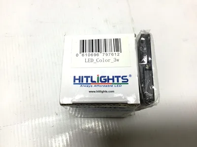 Hitlights LED Color 3Watt Color Changing Bulb with Remote 0610696797612