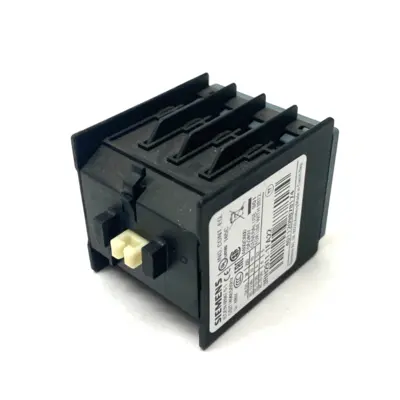 USED SIEMENS AUXILIARY CONTACT BLOCK 2NO + 2NC