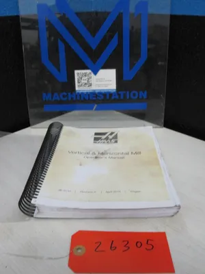 USED HAAS operators manual
