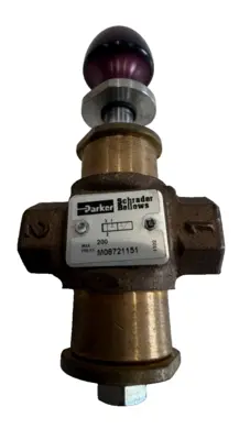 NEW PARKER SCHRADER BELLOWS M08721151 MANUAL VALVE