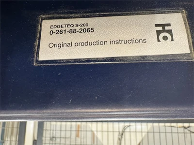 Used 2023 HOMAG "EDGETECH S-200" Edge Banders Illinois US | MachineryMax #1334466