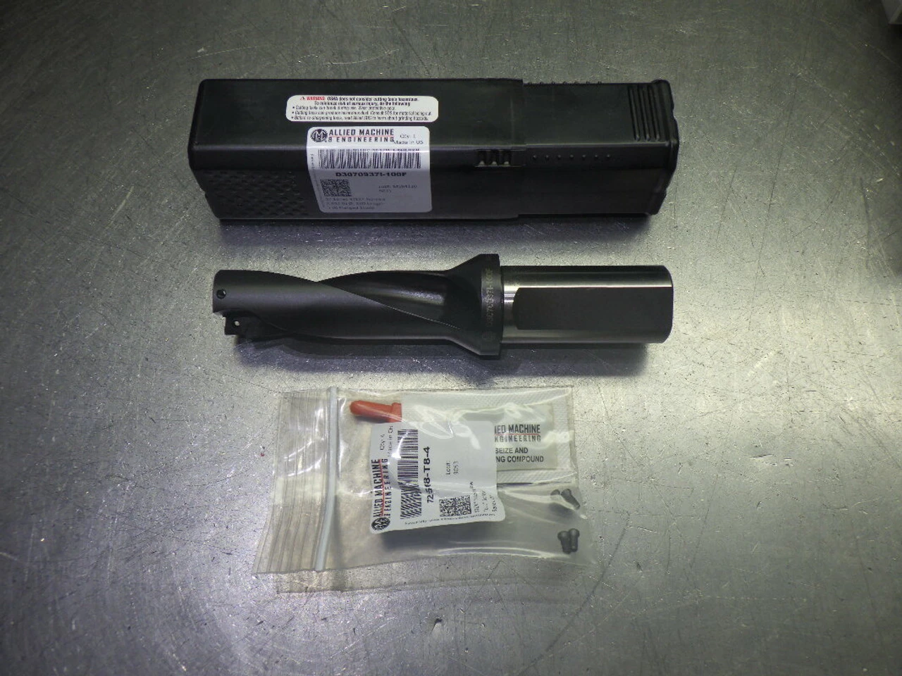 AMEC 4TEX Series 07 .937" Coolant Thru Indexable Drill D3070937I-100F (LOC1153A)