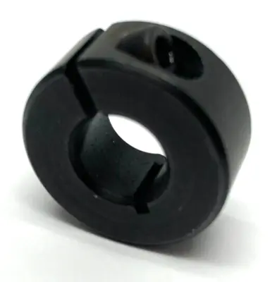 USED MISUMI BLACK OXIDE SHAFT CLAMP