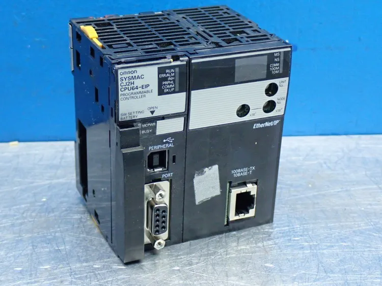 Used OMRON CJ2HCPU64EIP Input / Output Modules | HGR 24 #747916