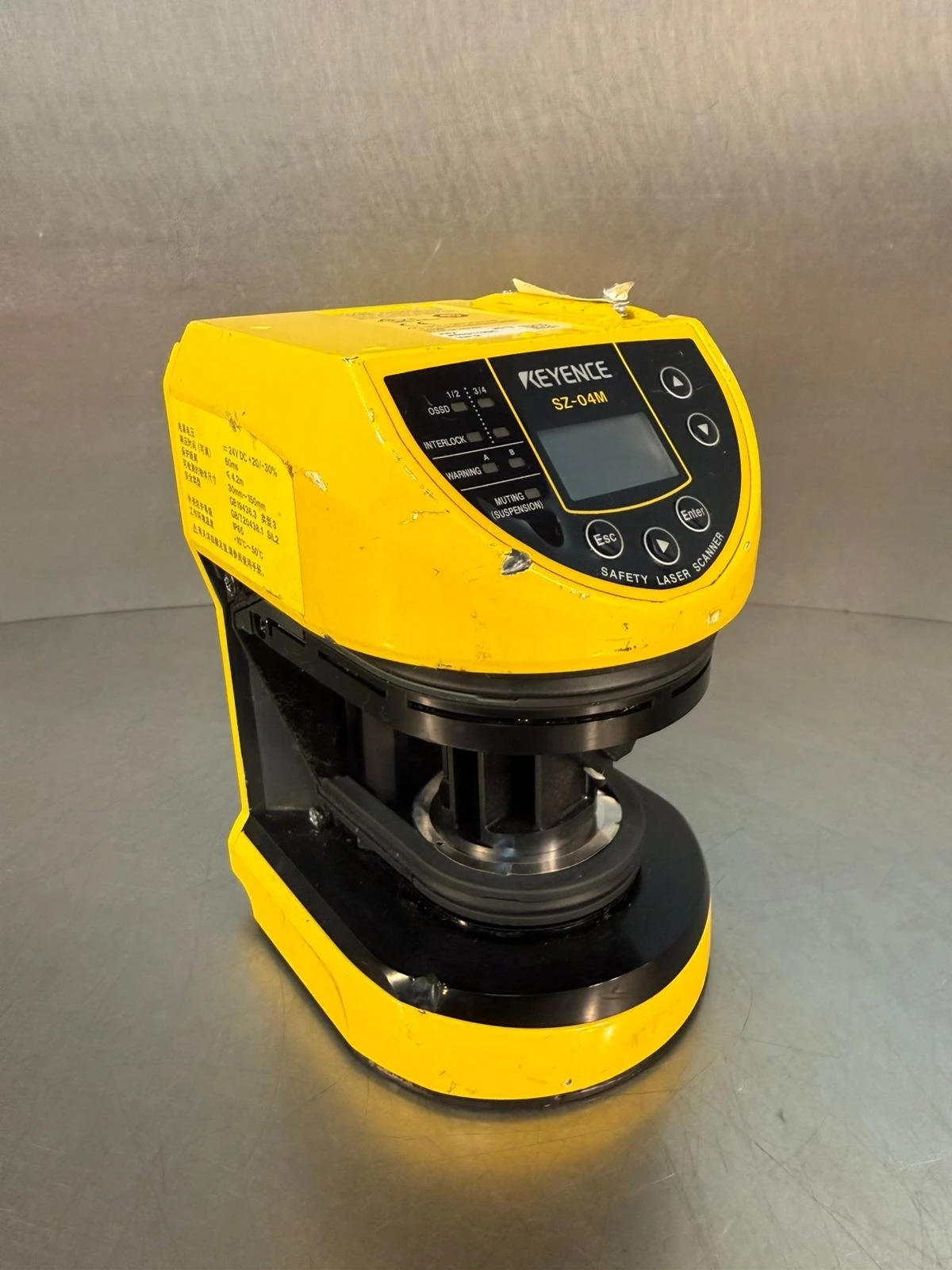 Keyence SZ-04M Safety Laser Scanner Multifunctional 24Vdc (8.5.1)