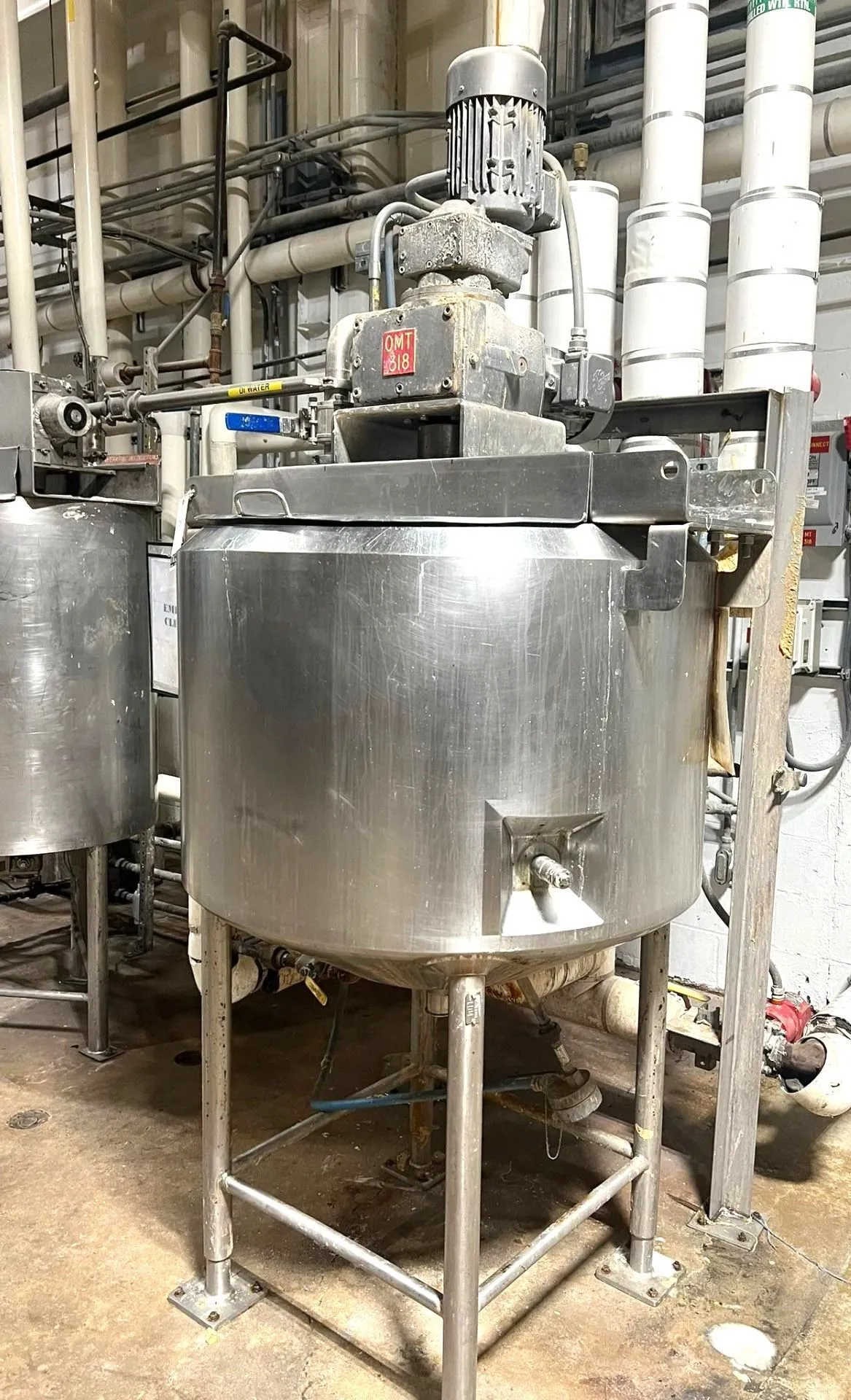 USED FELDMEIER 100 Gallon Jacketed Double Motion Mix Kettle