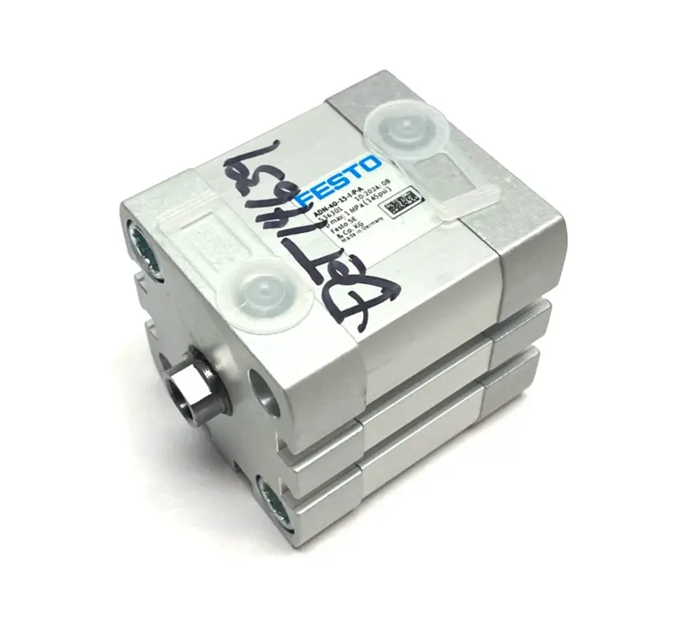 New | in-Stock Festo Pneumatic Compact Cylinder 15mm Stroke 40mm Bore 536301e Pneumatic Cylinders Michigan US | Maverick Industrial Sales #1391821