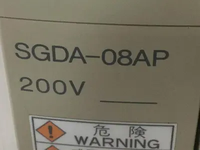 USED YASKAWA SGDA-08AP