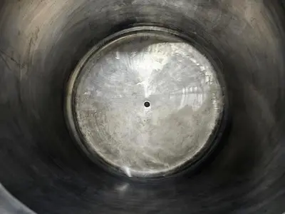 Used 275 Gallon Tank (Vessel), 316 Stainless Steel