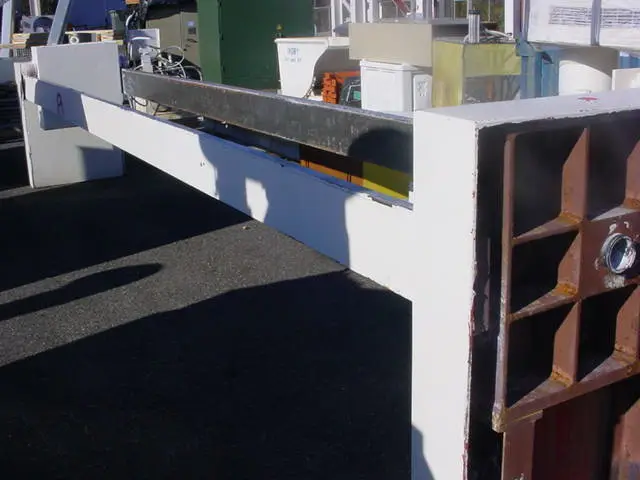 Used BETHLEHEM 26 X 26 recessed poly plate filter press approximately 583 sq ft filter area