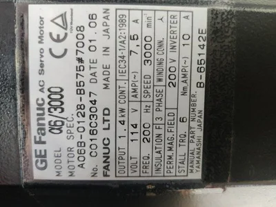 USED FANUC A06B-0128-8575#7008