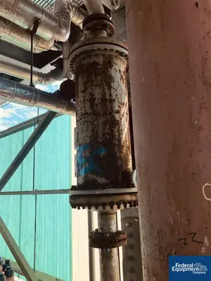 USED GMW, Inc. 90 Sq Ft GMW Heat Exchanger, 316 S/S, 100/75#