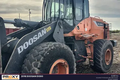 Used 2018 DOOSAN DL300 Wheel Loaders California US | Proxy Equipment #1378153