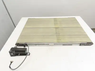 Dorner 2200 Series Flat Belt Conveyor 24"W x 36"L 24V End Drive