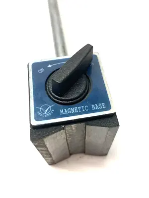 Aerospace Magnetic Base Test Tool/Indicator Holder 7" Post, 9" Overall Height - Used
