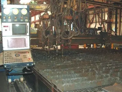 USED MESSER GRIESHEIM STATOSEC P6500 CNC