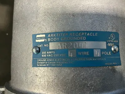 Used CROUSEHINDS AR2041 Bus Bars & Plugs Ohio US | HGR 24 #1355972