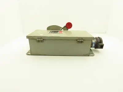 Cutler-Hammer Heavy Duty Safety Switch Enclosure 60A 600V 3Ph Nema 12