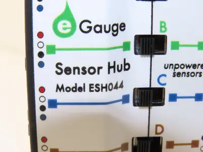 EGauge Systems ESH044 Data Logger Meter Sensor Hub 4-Channel RJ45 Coupler