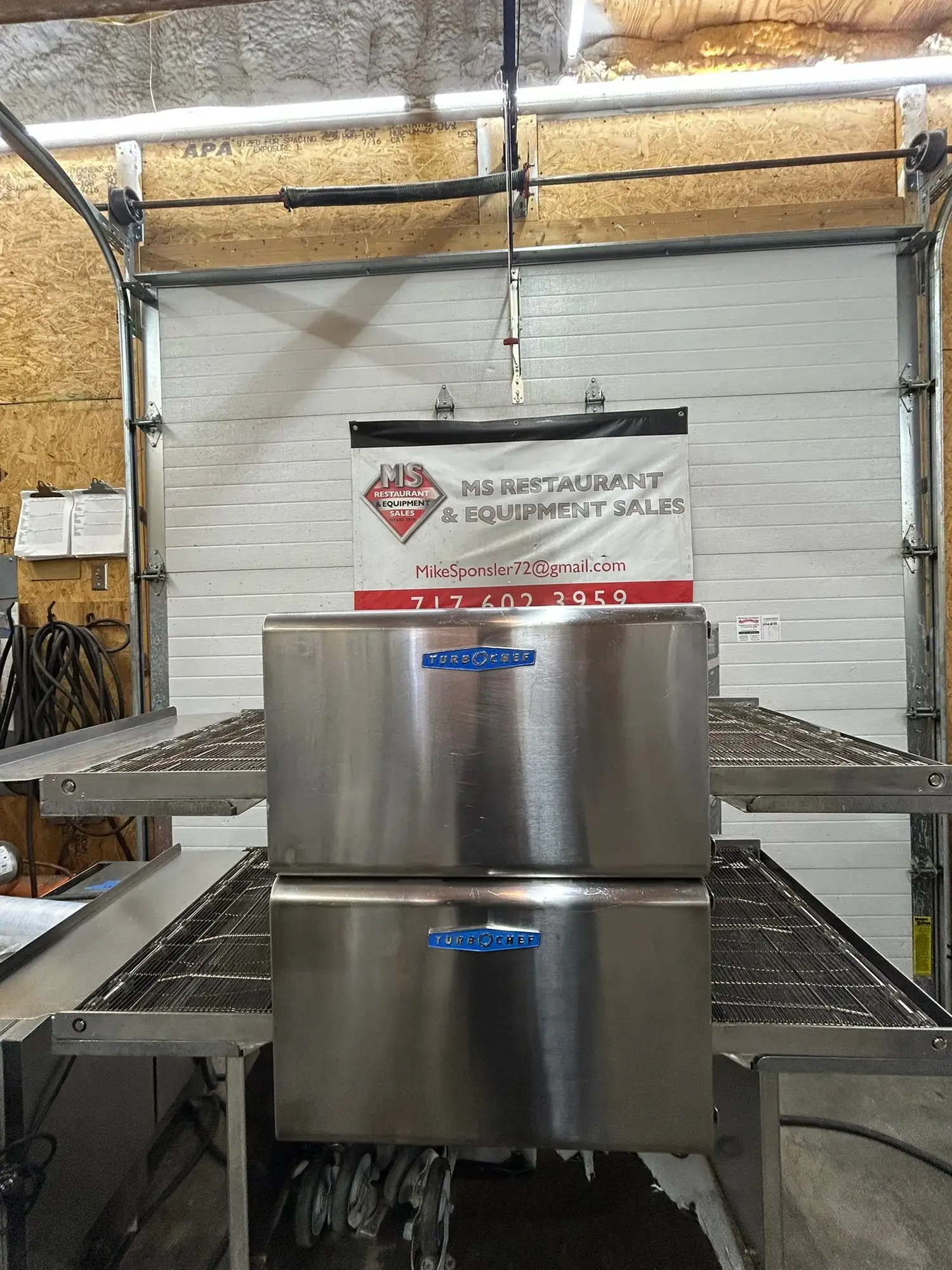 Turbochef HHC2020 High Speed Double Conveyor Pizza Ovens Refurbished and Works