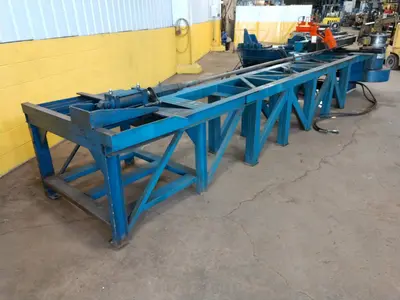 4" WALLACE COAST MODEL #4RDB HYDRAULIC PIPE BENDER: STOCK #12649