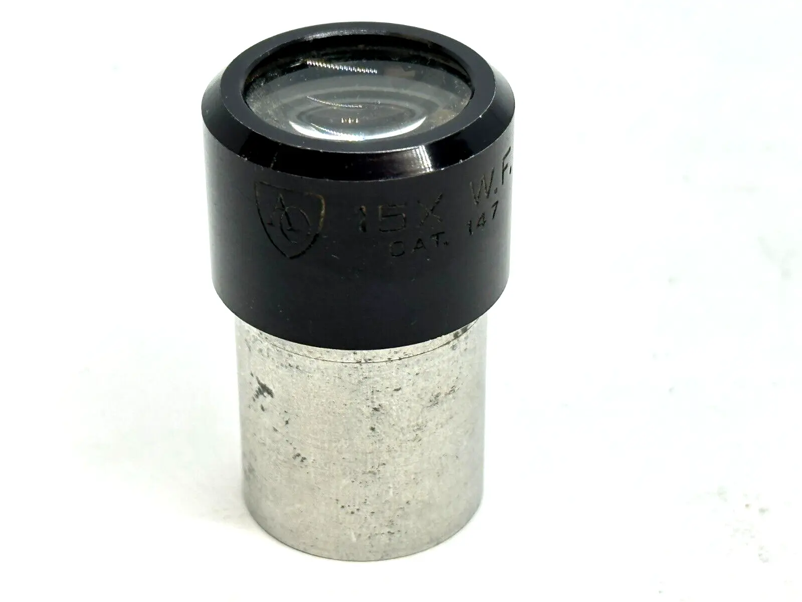 147 | American Optical Cat.  Microscope Eyepiece 15X W.F - Used