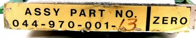 USED ROBERT SHAW 044-970-001-13 PCB ASSEMBLY 04497000113