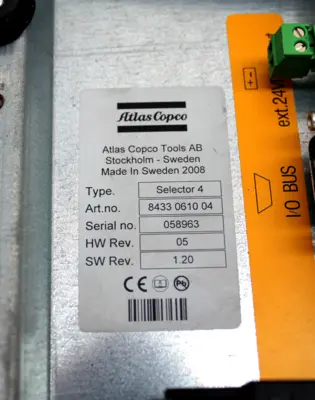 USED ATLAS COPCO SELECTOR 4 UNIT