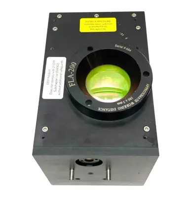 USED NOVANTA SYNRAD FH FLYER 2-WAY SCAN MARKING HEAD LASER GAUGING SYSTEM