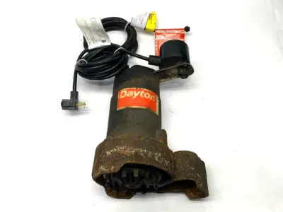 Used Dayton Submersible Sump Pump 1-Phase 1/2HP 3450RPM 120V 60Hz Sump Pumps Michigan US | Maverick Industrial Sales #1393369