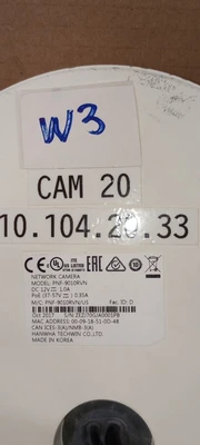 USED Wisenet PNF-9010RVN