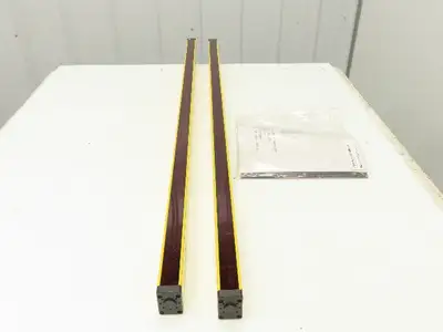 STI MS46-20-1215-R-FP Safety Light Curtain Transmitter/Receiver Set 48"