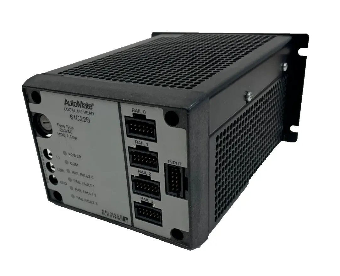 USED RELIANCE ELECTRIC 61C22B AUTOMATE LOCAL I/O HEAD 803456-34RE